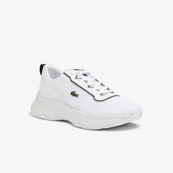 Lacoste Court-Drive Textile Sneakers Dětské - Tenisky Bílé | CZ-b4Trke